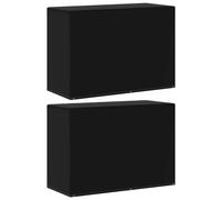 vidaXL 2X Housses de Meubles de Jardin Barbecue Bâches de Protection de Salon de Patio Housses de Mobilier d'Extérieur 6 Œillets 180x80x125 cm