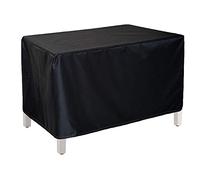 Housse de meubles de terrasse imperméable et résistante au vent en tissu Oxford 420D durable pour jardin extérieur 308 x 138 x 89 cm