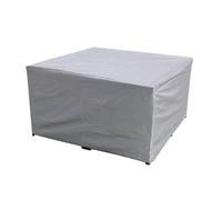 Housse de meubles d'extérieur argentée, housse imperméable pour table de cour et chaise de jardin, protection solaire, tissu Oxford, cordon de serrage, multicolore, 207 x 140 x 80 cm