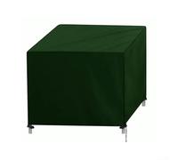 Housse de meubles résistante aux intempéries en tissu Oxford 420D avec boucle pour un ajustement sûr, parfaite pour chaises de jardin, bancs et tables (120 x 120 x 74 cm)