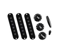 Housse de micro à bobine unique pour boutons de guitare électrique avec bouton de contrôle de tonalité et de volume