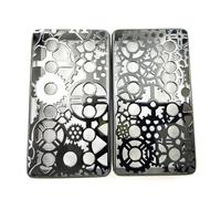 Housse de micro de guitare électrique creuse Humbucker Coque de protection Accessoires en laiton Texture Humbucker Accessoires