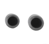 Housse de micro en mousse noire et grise pour micros JBL EasySing (gris) | Matériau éponge haute densité, forme résistante, utilisation durable, design lavable, qualité