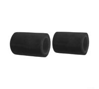 Housse de micro en mousse noire et grise pour micros JBL EasySing (noir) | Matériau éponge haute densité, forme résistante, utilisation durable, design lavable, qualité