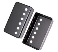 Housse de micro Humbucker en métal conçue pour guitare électrique de style LP avec espacement des pôles de 5052 mm, idéale pour la personnalisation et la réparation de guitare (50 mm, noir)