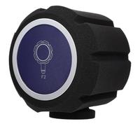 Housse de Microphone en Mousse Noire, des Plosives | Installation Facile et Réutilisable, pour Microphones à Condensateur Plupart des Modèles, Voix Off et Performance