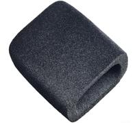 Housse de microphone en peluche pour FIFINE AmpliGame AM8 - Silencieux en mousse pour micro vocal dynamique Black Edition (noir 27A11)