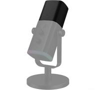 Housse de microphone pour FIFINE AmpliGame AM8, pare-brise en mousse pelucheuse dense pour une stabilité claire du signal audio, couverture de micro pour jeux et streaming (noir 27A11)