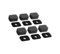 Housse de microphone professionnelle coupe-vent pour caméra de sport à 360°, légère et durable, en coton pour caméra de tournage d'aventure, réduction du bruit du vent