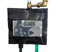 Housse de minuterie d'arrosage, manchon résistant aux intempéries, couvercle transparent anti-UV pour jardin, pelouse, jardin, jardin, jardin, jardin, parc, système d'arrosage, zones de robinet