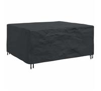 Housse de mobilier de jardin - vidaXL - Noir - Uni - 200x165x80 cm - Tissu imperméable