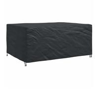 Housse pour mobilier d'extérieur Noir Couverture extérieure Tissu UV vidaXL vida