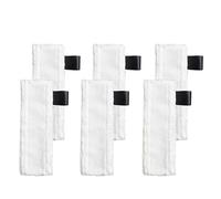Housse de Mop Chiffons de rechange for balai vapeur et serpillière Pour laver le sol(6pcs)