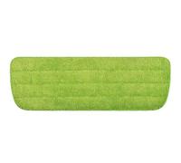 Housse de Mop Tête de pulvérisation remplacement for vadrouille plate en microfibre, 2 pièces, pleine d'étoiles, couverture Velcro, recharge amovible et réutilisable Pour laver le sol(Green)