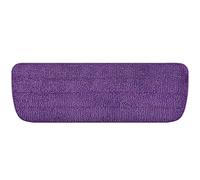 Housse de Mop Tête de pulvérisation remplacement for vadrouille plate en microfibre, 2 pièces, pleine d'étoiles, couverture Velcro, recharge amovible et réutilisable Pour laver le sol(Purple)