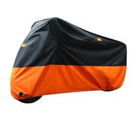 Housse de Moto étanche pour Harley Davidson Street Glide Touring XXXL Orange