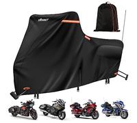 Housse de Moto Harley avec Nano-matériau, Housse Robuste pour Moto/vélo Harley Davidson imperméable pour Le Rangement en Plein air, Housse de cyclomoteur pour modèles de Tourisme, Road King Street