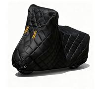 Housse de Moto Haute Résistance | pour TVS Apache | Protection Anti-Grêle 4 Couches Rembourrée Housse Imperméable Toutes Saisons avec Œillets,Bandes Réfléchissantes