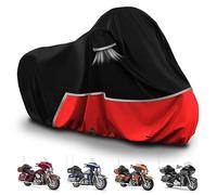 Housse de Moto imperméable de Rechange pour Harley Davidson Touring Limited avec modèles de Coffre, Tissu Oxford 420D Road Glide Limited, Housse de Moto Ultra limitée pour Protection Contre la Neige