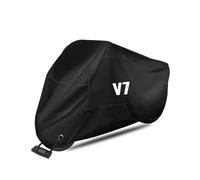 Housse De Moto Imperméable Et Résistante Aux UV pour Moto Guzzi V7 V 7(Noir,3XL)