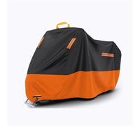 Housse De Moto Imperméable pour Italika DM200 avec Bandes Réfléchissantes, Trous De Verrouillage Et Sac De Rangement