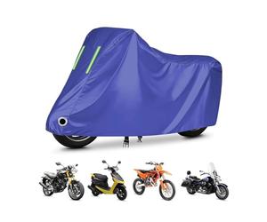 Housse de Moto imperméable pour MZ RT 125 SM Cup Replica|Housse Moto,résistante aux UV poussière,Respirante adaptée Toutes Conditions météorologiques,avec Trou Cadenas