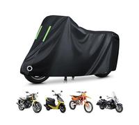 Housse de Moto imperméable pour Peugeot Metropolis 400 Black Edition|Housse de Protection extérieure pour Moto,résistante Pluie,Neige et aux UV,avec Sangles réglables Coupe-Vent