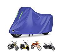 Housse de Moto imperméable pour Yamaha DT200R 1984-1991|Easy on-Housse Moto Tissu Oxford|Imperméable Pluie,Protection UV et Anti-Poussière|Stockage Extérieur et Garage Toutes Saisons