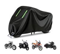 Housse de Moto pour Azel Wolf 200, Imperméable, Anti-UV, Anti-Rayures Ourlet élastique Protection Contre la Pluie, poussière Soleil Rangement extérieur Housse complète