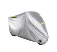Housse de Moto pour Ducati Monster SP 2023, Tissu Imperméable Bandes Réfléchissantes Protection Extérieure Toute l'année Accessoires Pièces,Silver-L