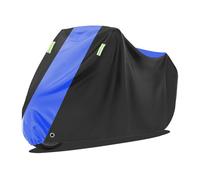 Housse de Moto pour FLHT Electra Glide/FLHTC/U/I Electra Glide Ultra 1983-2016, Housse Imperméable en Tissu Oxford Pluie Poussière Respirante et Imperméable Aux UV Rangement Extérieur,D