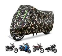 Housse de Moto pour Suzuki GT 500|Housse de Rechange Moto - Protection extérieure imperméable Toutes Saisons Contre la poussière, débris, Pluie et Les intempéries