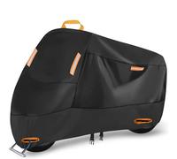 Housse de Moto, pour Triumph Rocket 3 Cruisers Housse de Moto Imperméable à l'eau Etanche à la poussière Protection Respirante extérieure,XXXXL(295X110X140cm)