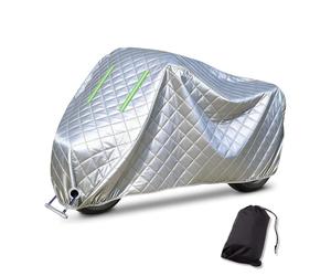 Housse de Moto Robuste pour Suzuki RGV 250|Housse Moto Coton Oxford épais,résistant Anti-Rayures|Protection Anti-grêle Toutes Saisons Tous Risques|Rangement extérieur