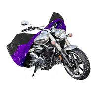 Housse De Moto XXL Violette Et Noire Anti-poussière pour Yamaha Vstar XVS 950 1100 Classic Silverado Virago XV 700 750 920