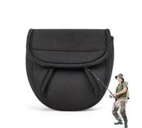 Housse de moulinet de pêche, housse de moulinet de pêche | Sac à moulinet de pêche neuf - Mallette à moulinet, accessoire de moulinet de pêche épais pour les amateurs de pêche, utilisation en plein