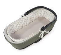 Housse de nacelle avec tiges + Drap-housse pour nacelle Botton Fleurs