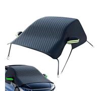 Housse de neige pour pare-brise | Oxford 263 × 117 cm Protecteur antigel réfléchissant avec coques de rétroviseurs | Bouclier de glace universel pour pare-brise de voiture berline SUV camion