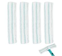 Housse de Nettoyage de Rechange pour Leifheit Window Washer M | Aspirateur de Fenêtre Microfibre Vitre Accessoires pour Leifheit Aspirateur de Fenêtre 4 pièces