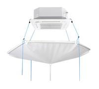 Housse de nettoyage pour climatiseur de plafond et cassette, sac étanche à la poussière pour l'entretien essentiel de la climatisation à la maison et au bureau