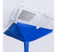 Housse de nettoyage réutilisable pour climatiseur pour enlever la poussière et la saleté, sac d'entretien essentiel pour plafond central et unités à cassette