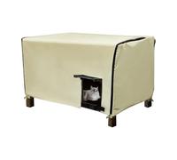 Housse de niche - Panneau d'ombrage respirant en polyester pour animal domestique, forte protection contre le vent pour l'hiver, le camping, la terrasse, les voyages, abri sécurisé pour chiot avec