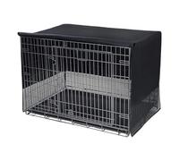 Housse de niche pour animaux de compagnie - Tissu Oxford de protection, panneau d'ombrage ventilé, construction légère et portable, sangles de fixation sécurisées | Parfait pour les chiens et les chio
