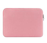 Housse de Ordinateur Portable en Tissu Oxford avec Doublure en Polaire，33.5×23.5×2cm，Compatible with Surface Pro 10/MacBook 12/Yoga Slim 7 12-13.3 inch Laptops & 2-in-1 Tablets，Pink