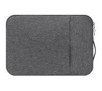 Housse de Ordinateur Portable en Tissu Oxford avec Doublure en Polaire (Sacoche)，30.0×21.0×1.5cm，Compatible with iPad Pro 11/Surface Pro 9/Galaxy Tab S9 FE 11 inch Tablets，Gris 2