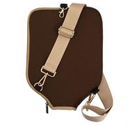 Housse de pagaie en néoprène avec sangle pour joueurs de pickleball actifs (blanc)