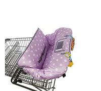 Housse de panier d’achat pour bébé garçon fille, housses de chariot multi-en-1 pour bébés, housse de chaise haute pour bébé, lavable en machine, rembourré doux siège de chariot d’épicerie