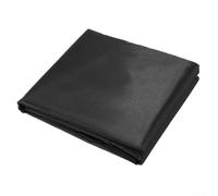 Housse de panier de basket-ball pour extérieur, imperméable, anti-poussière et protection UV, organiseur d'équipement de sport de garage avec fermeture éclair latérale, 97 x 46 x 115 cm (210D, noir)