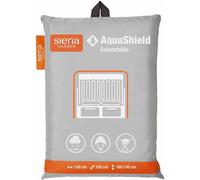 Housse de panier de plage AquaShield, 128x105x165/140 cm 1 fermeture éclair cordon de serrage avec 2 stoppeurs, bande élastique aux 4 coins 2x Active Air System