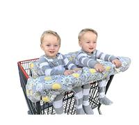 Housse de panier double pour bébé avec étui de transport - Compatible avec les magasins de gros comme Costco Sams Club
